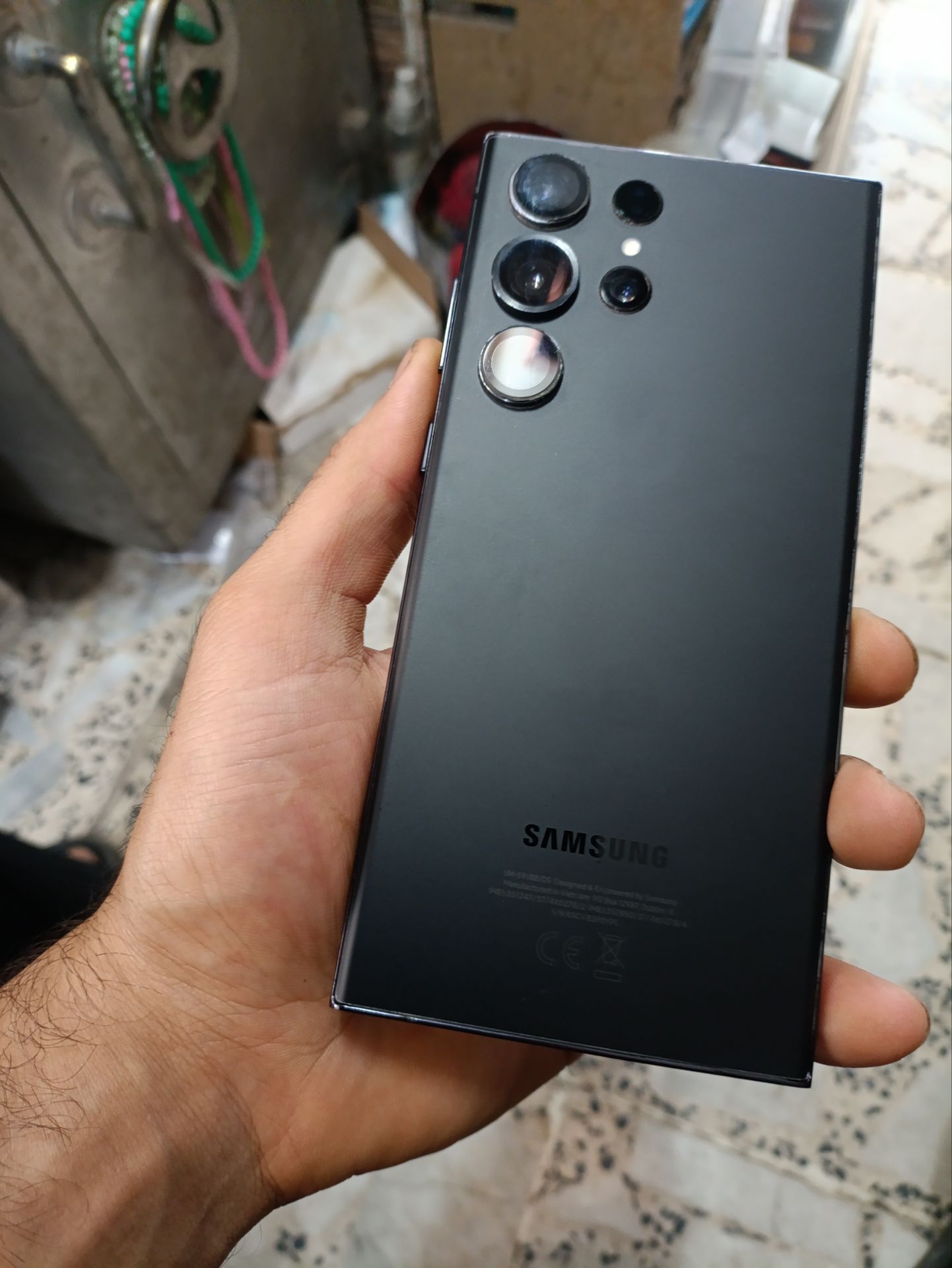 گوشی s23ultra مشکی ویتنام ۲۵۶ 