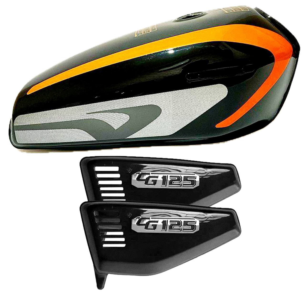 باک موتور سیکلت به همراه قاب بغل نشکن