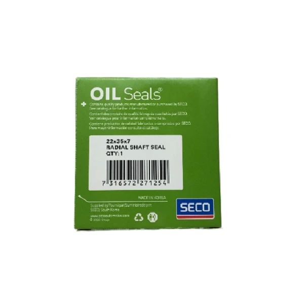 کاسه نمد دستگاه برق موتور سیکلت سکو مدل 22/35/7 مناسب برای هندا 125